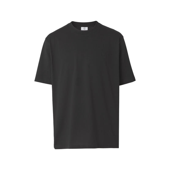 모노그램 모티프 코튼 티셔츠