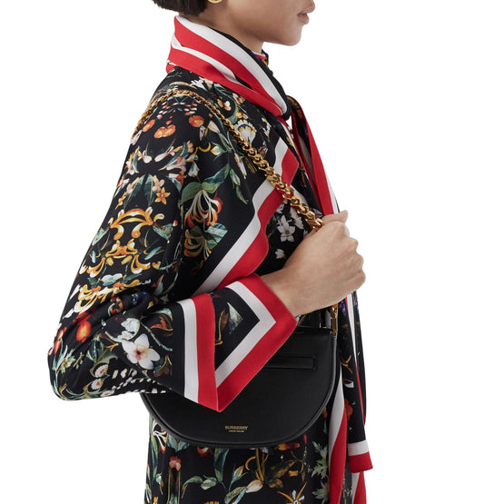 미니 레더 지퍼 올림피아 백