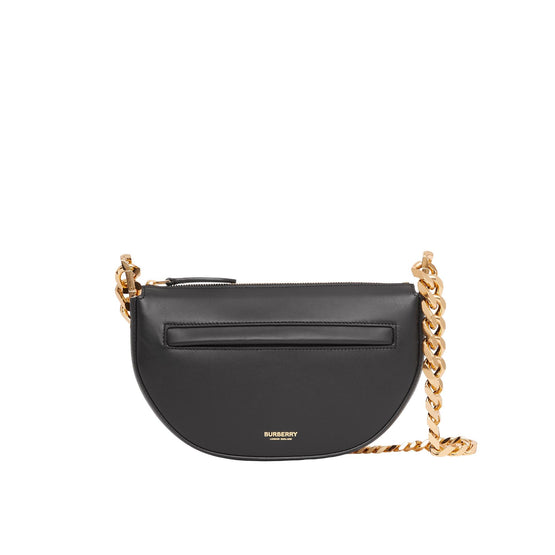 미니 레더 지퍼 올림피아 백