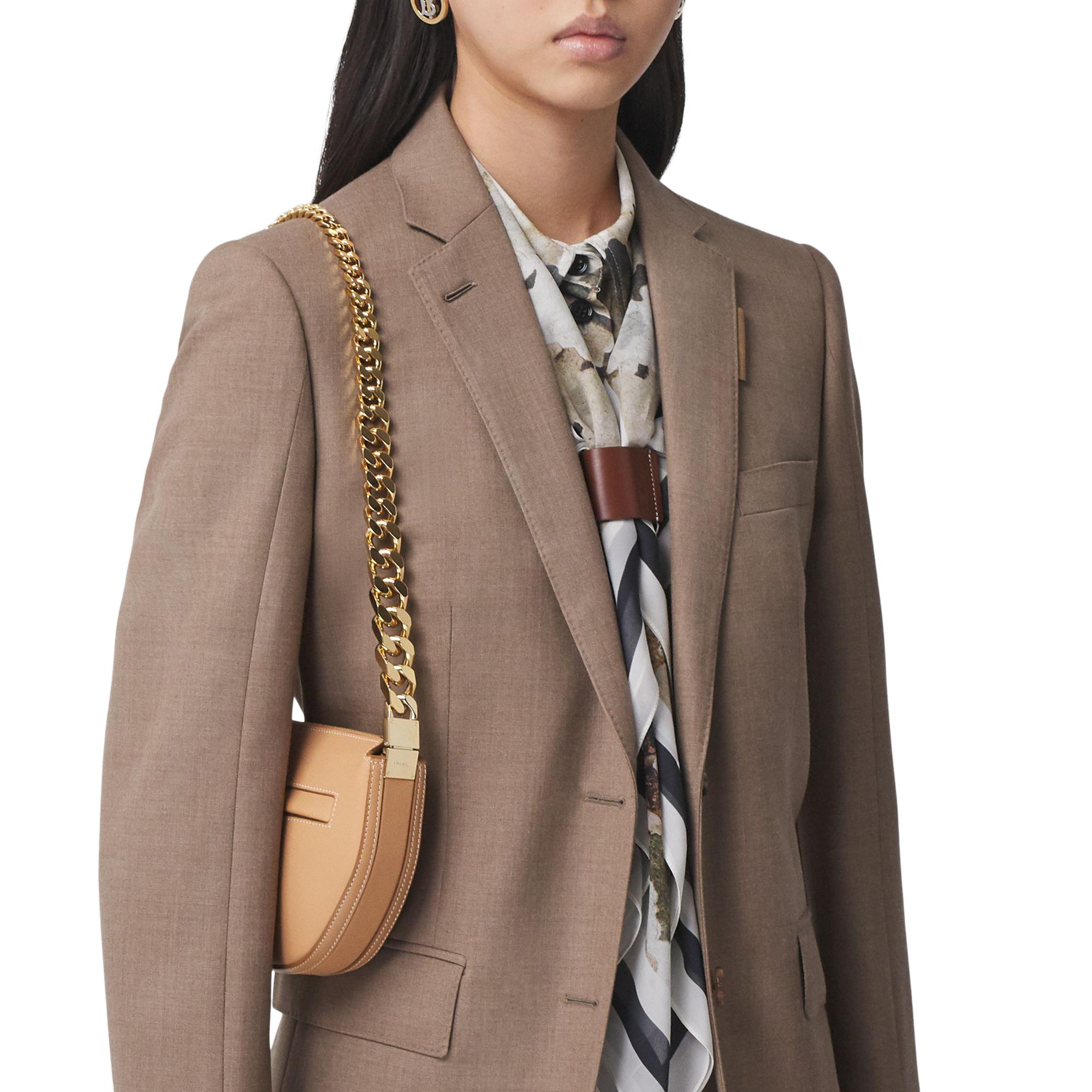 미니 레더 지퍼 올림피아 백