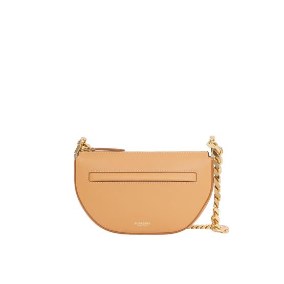 미니 레더 지퍼 올림피아 백