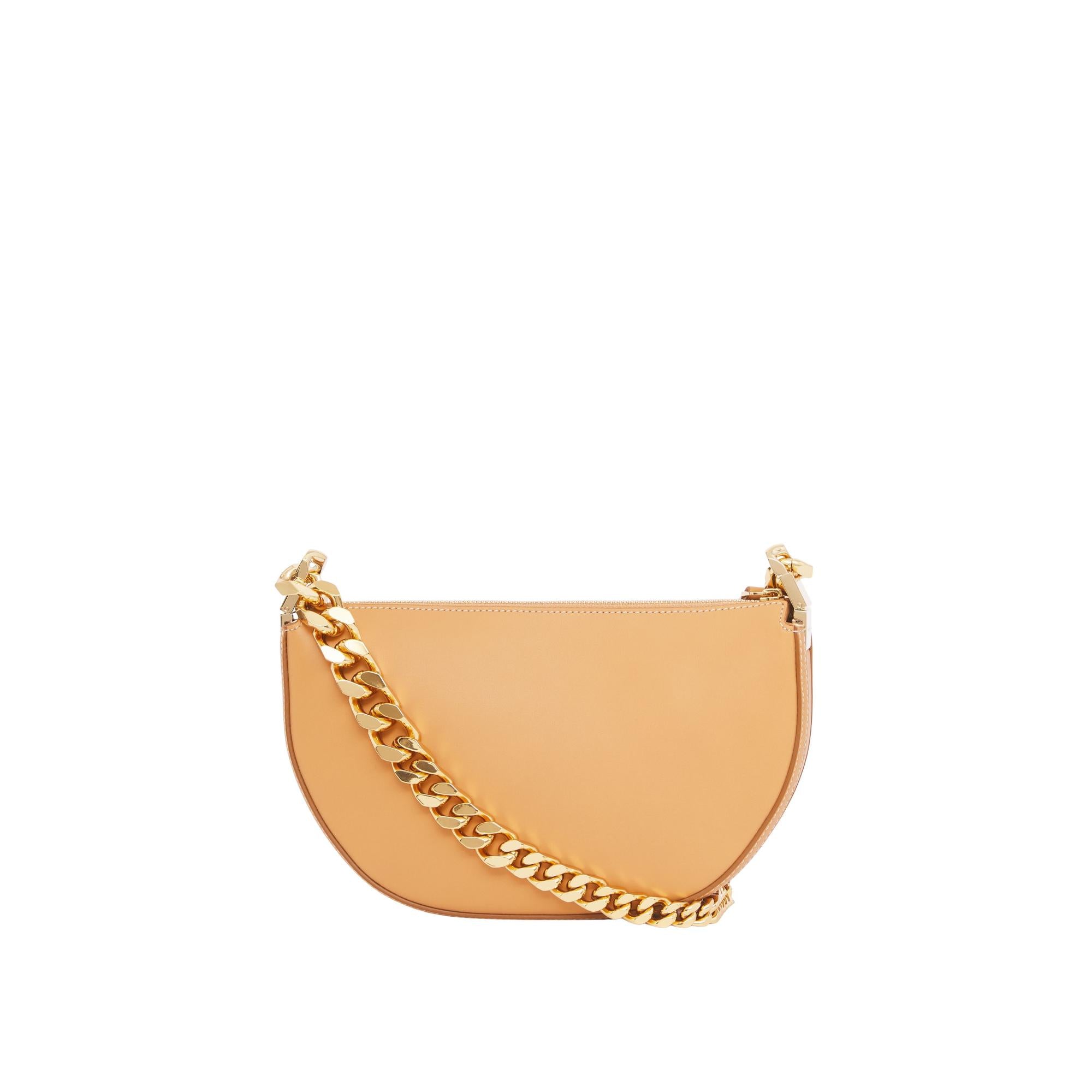 미니 레더 지퍼 올림피아 백