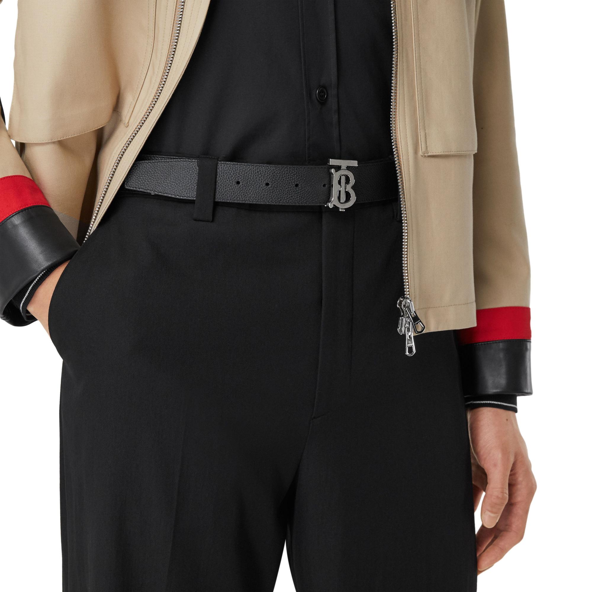 리버시블 레더 TB 벨트