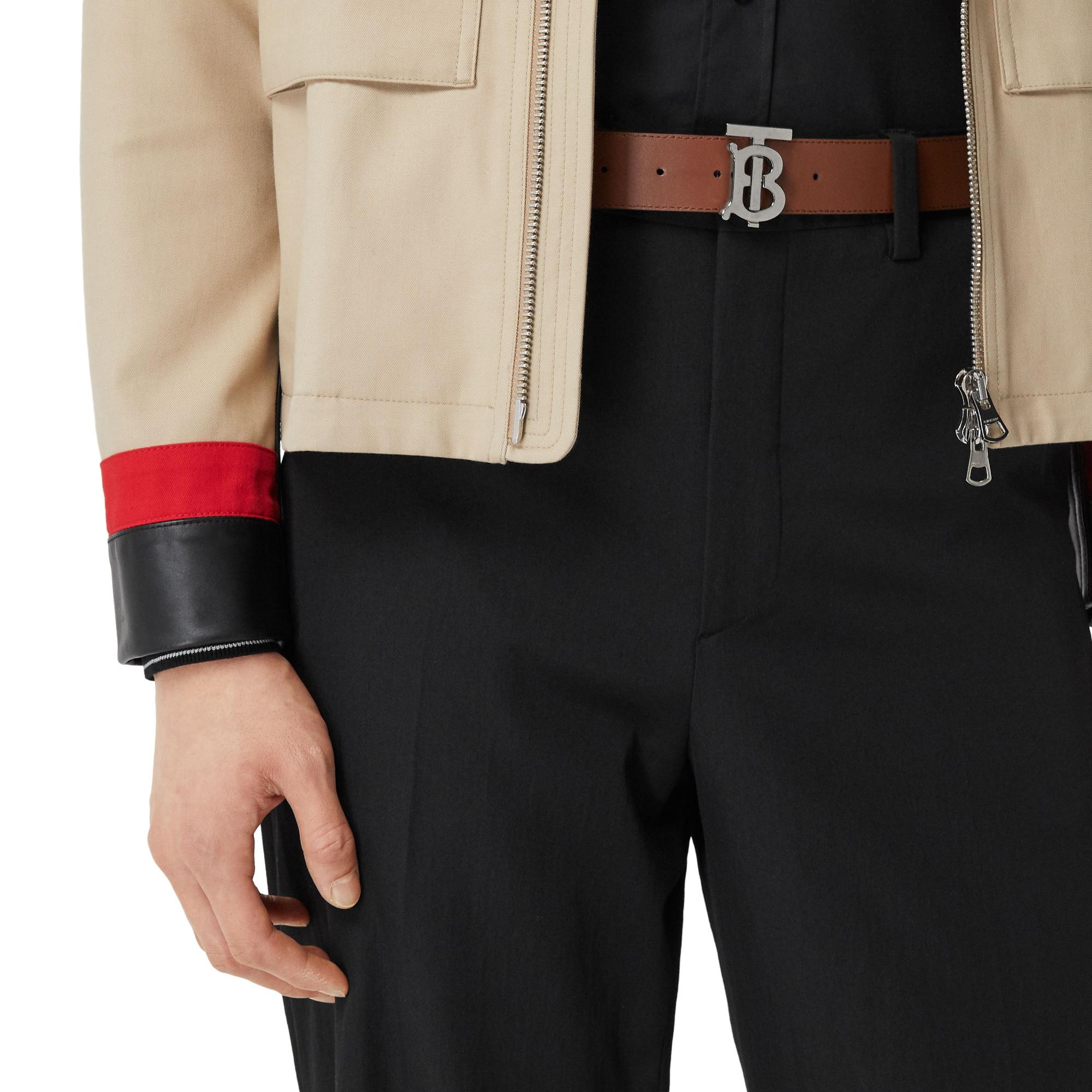 리버시블 레더 TB 벨트