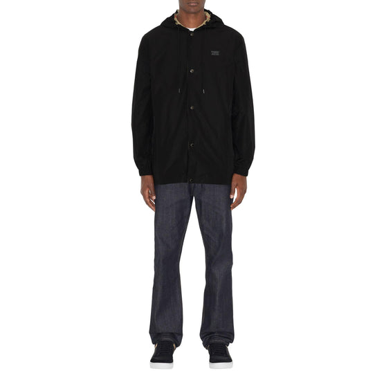 리버시블 후드 재킷