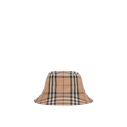 빈티지 체크 트윌 버킷 햇