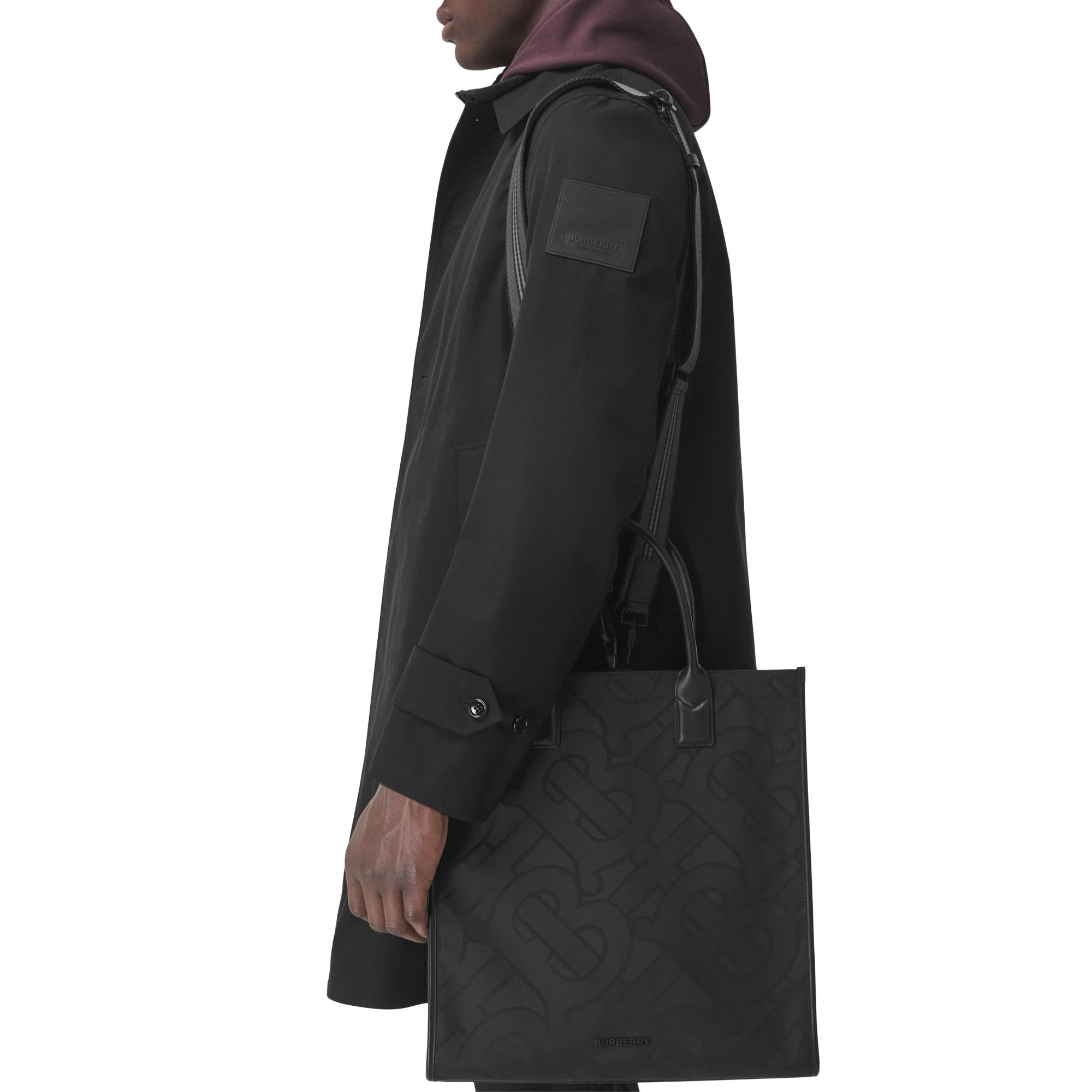 모노그램 자카드 토트