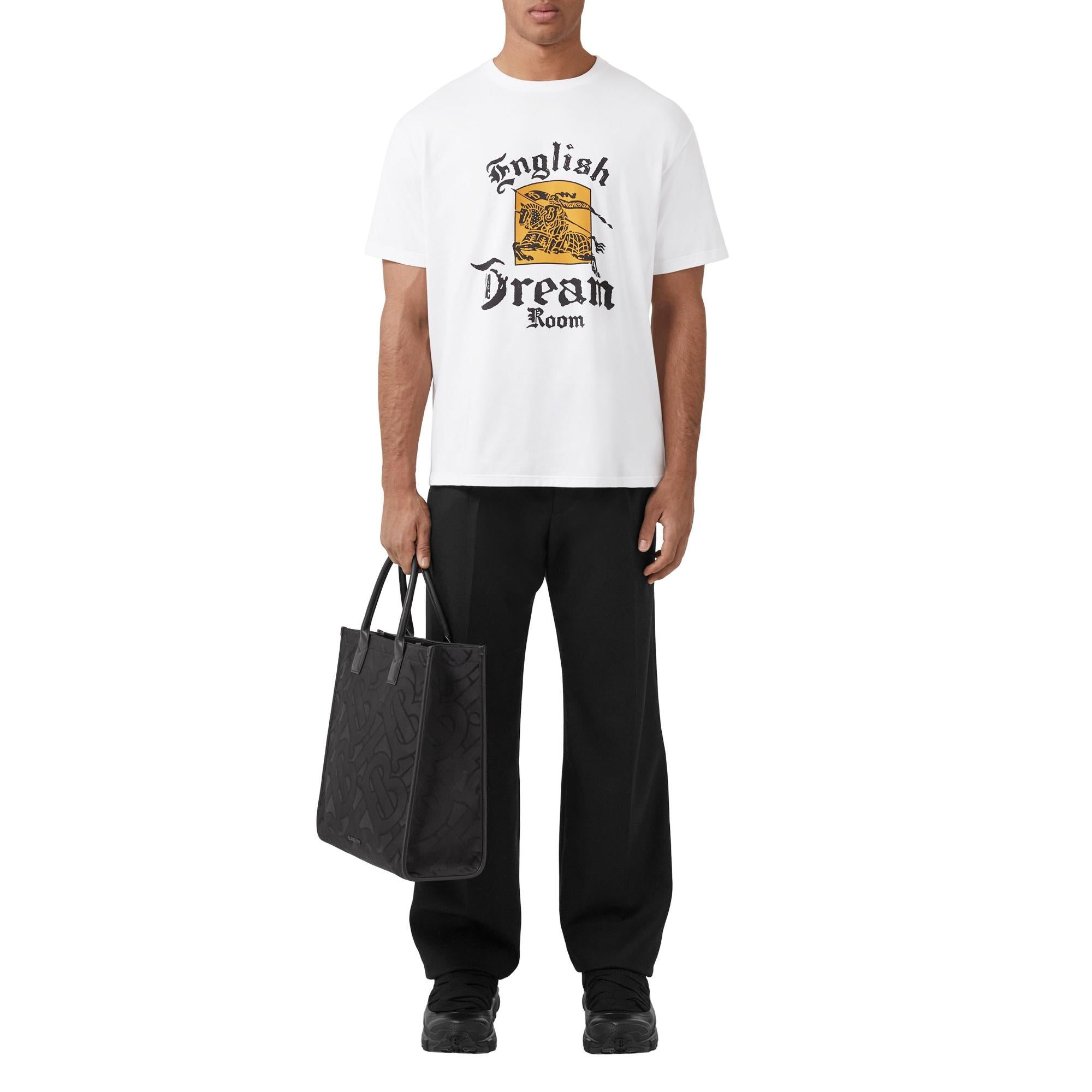 모노그램 자카드 토트