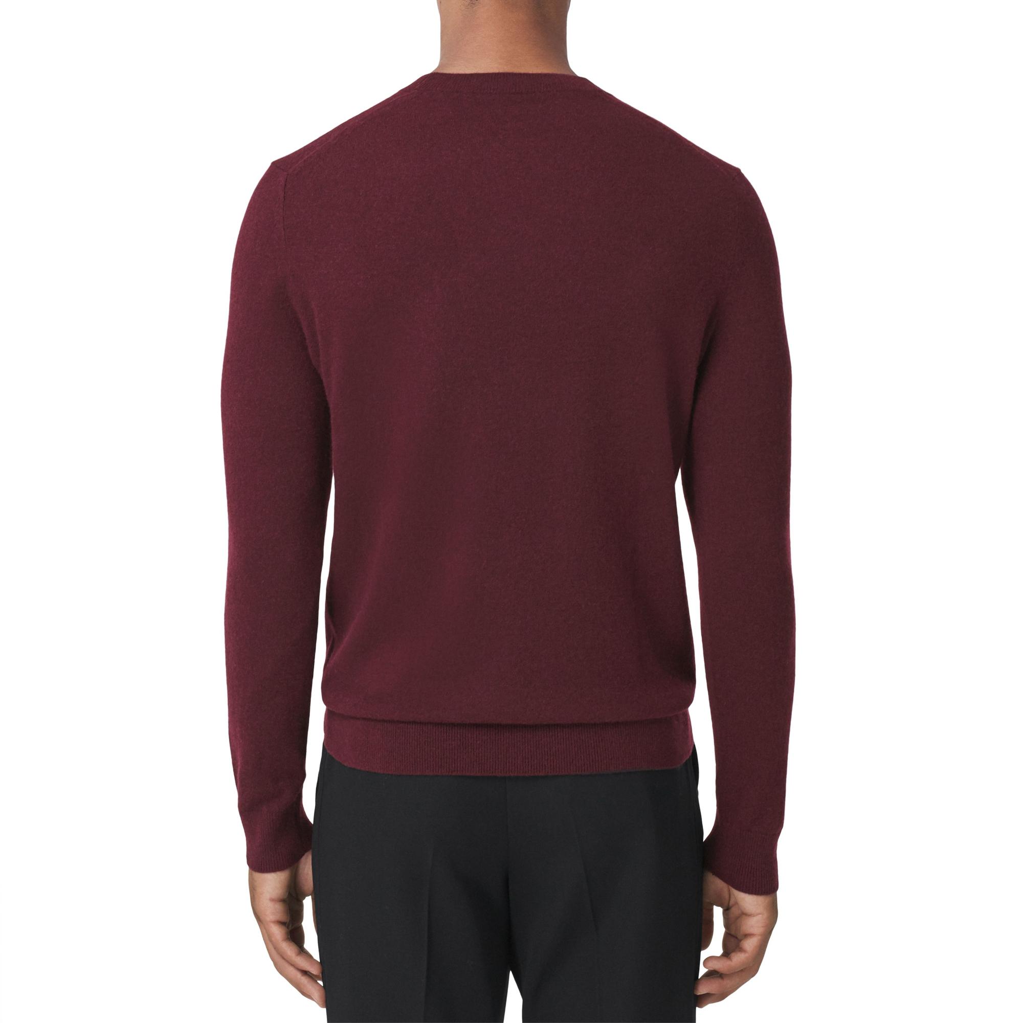 모노그램 모티프 캐시미어 스웨터