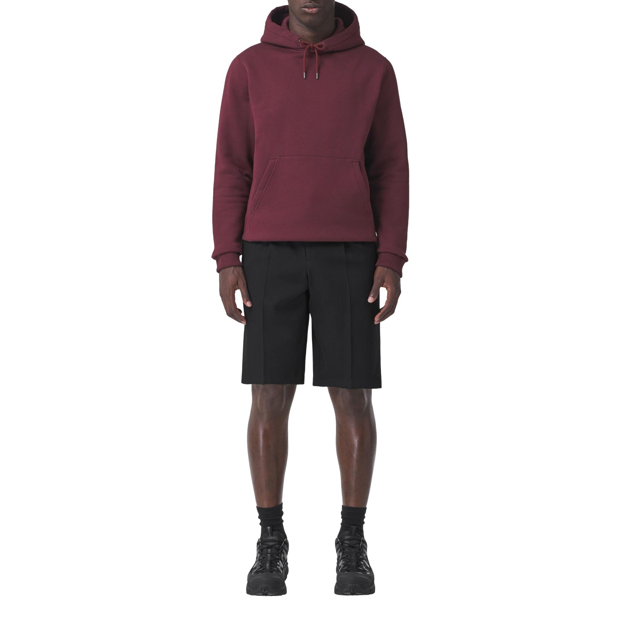 로케이션 프린트 코튼 블렌드 후디