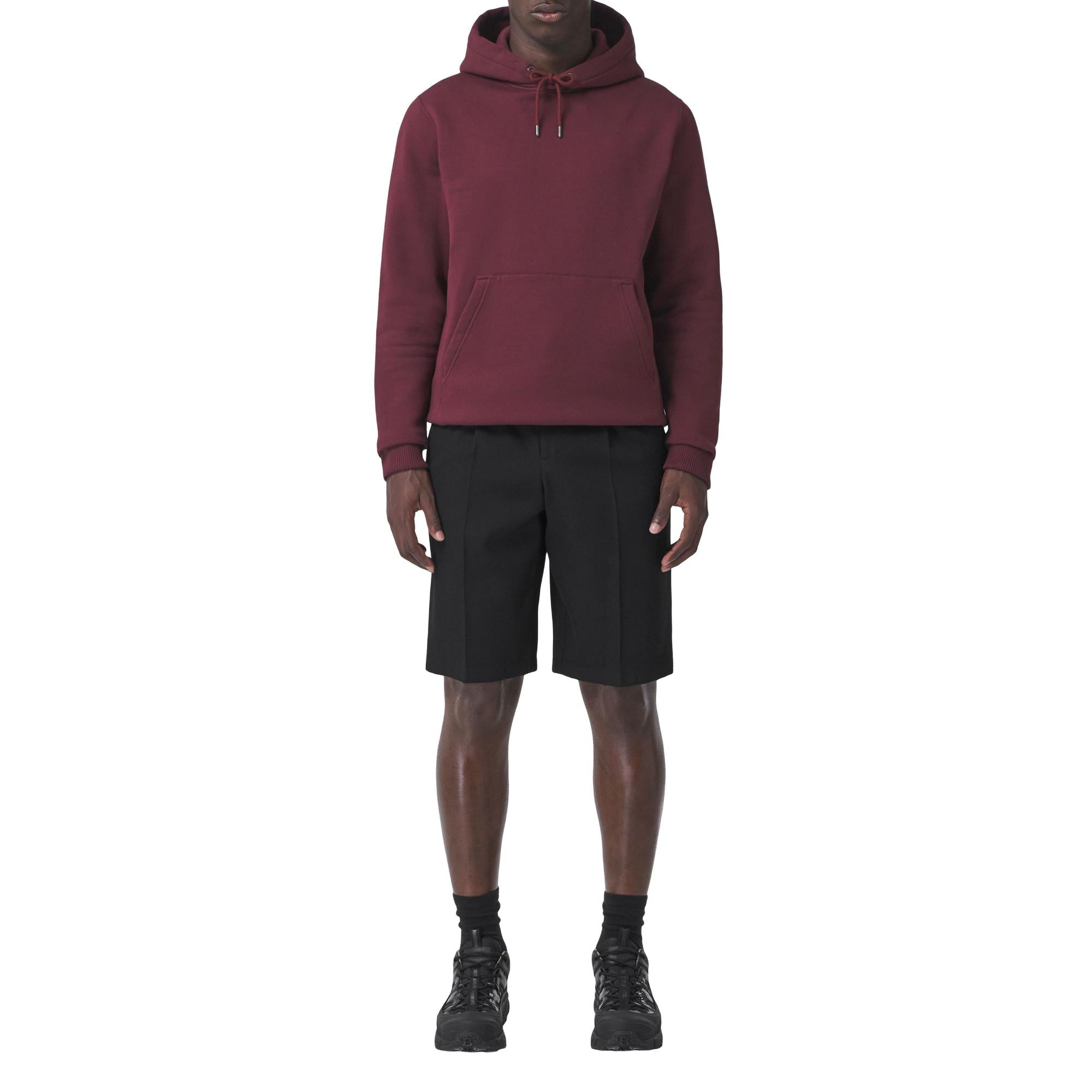 로케이션 프린트 코튼 블렌드 후디