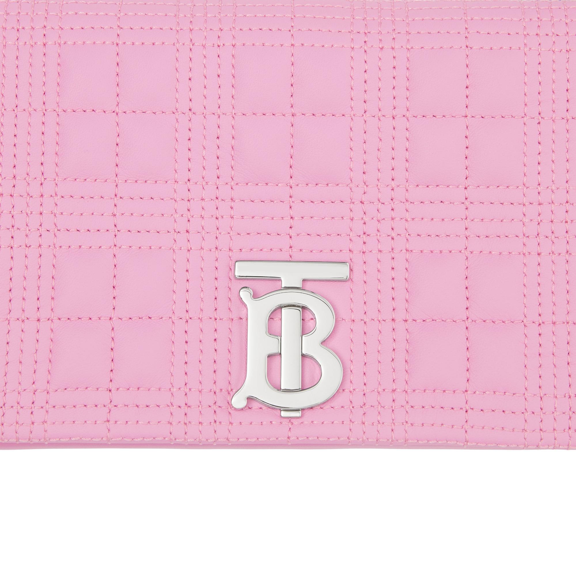 퀼팅 레더 스몰 롤라 백