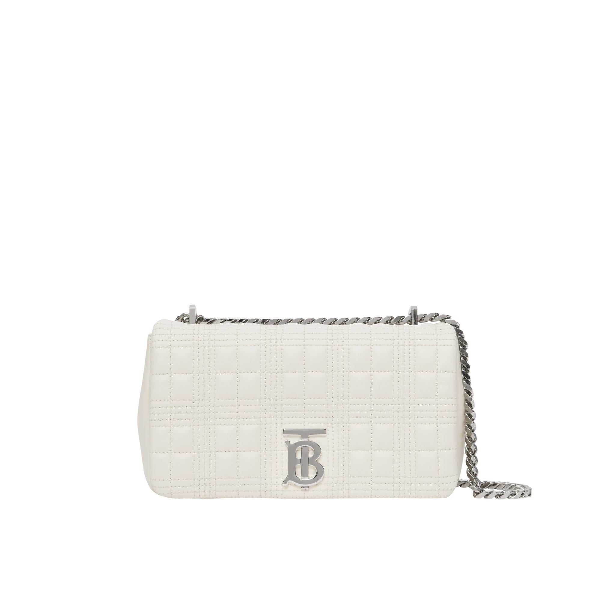 퀼팅 레더 스몰 롤라 백