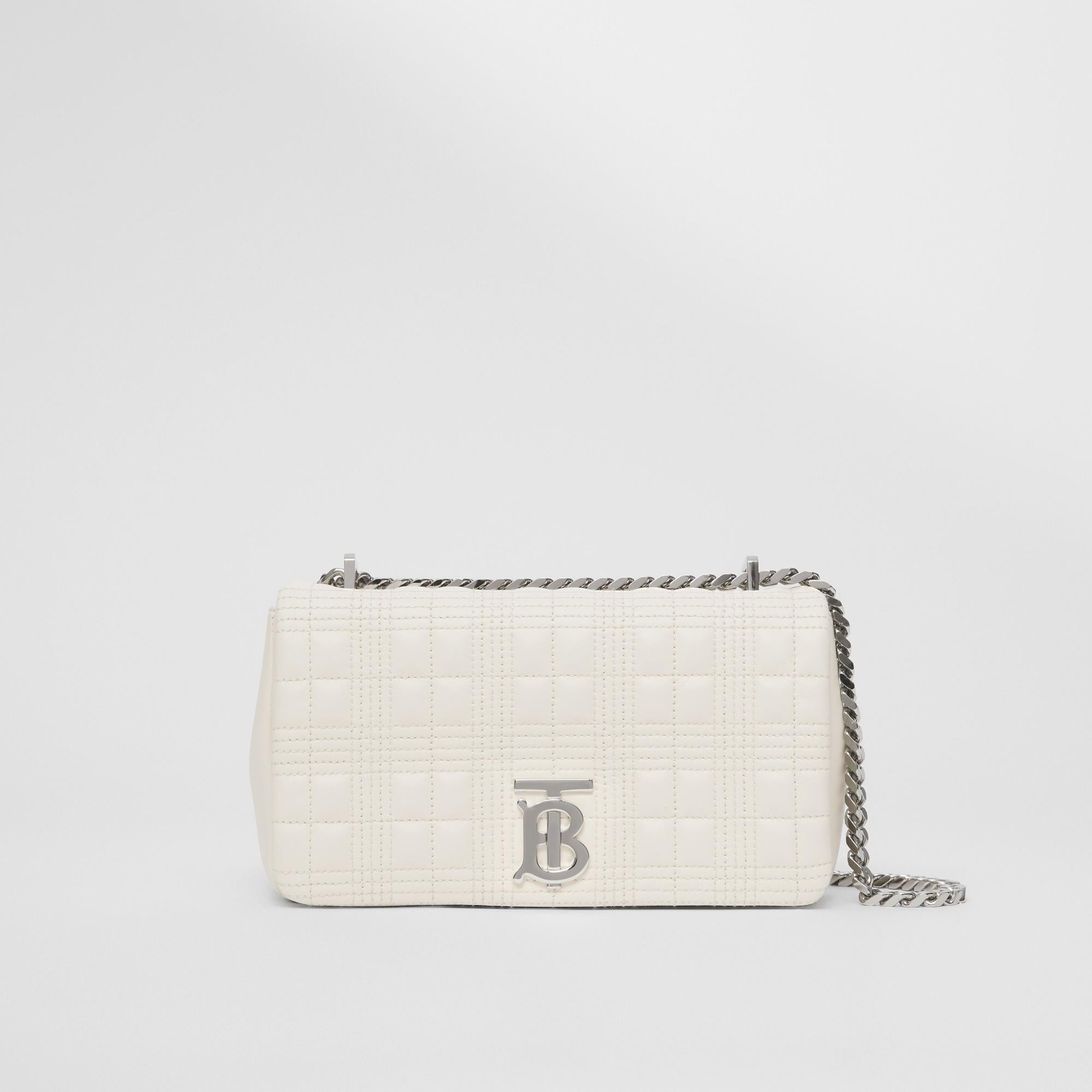 퀼팅 레더 스몰 롤라 백