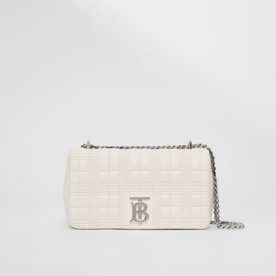 퀼팅 레더 스몰 롤라 백