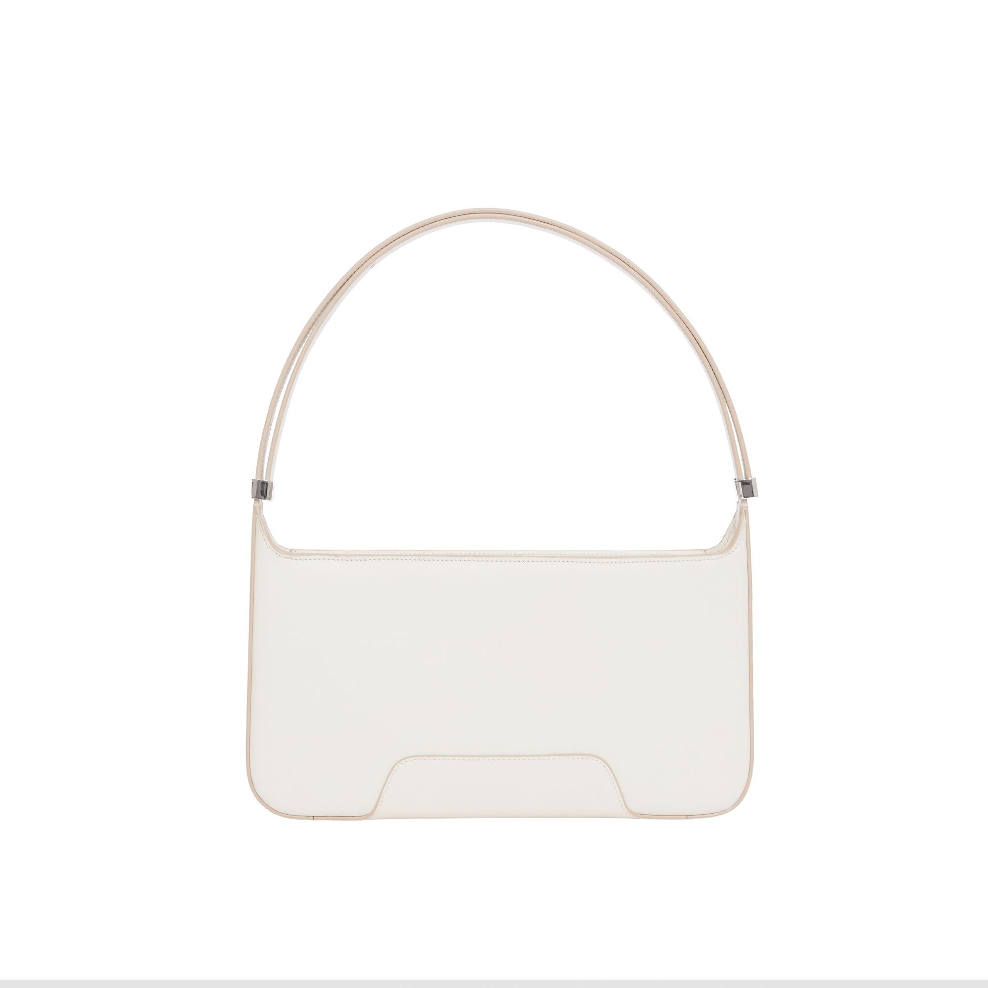 레더 TB 숄더 백