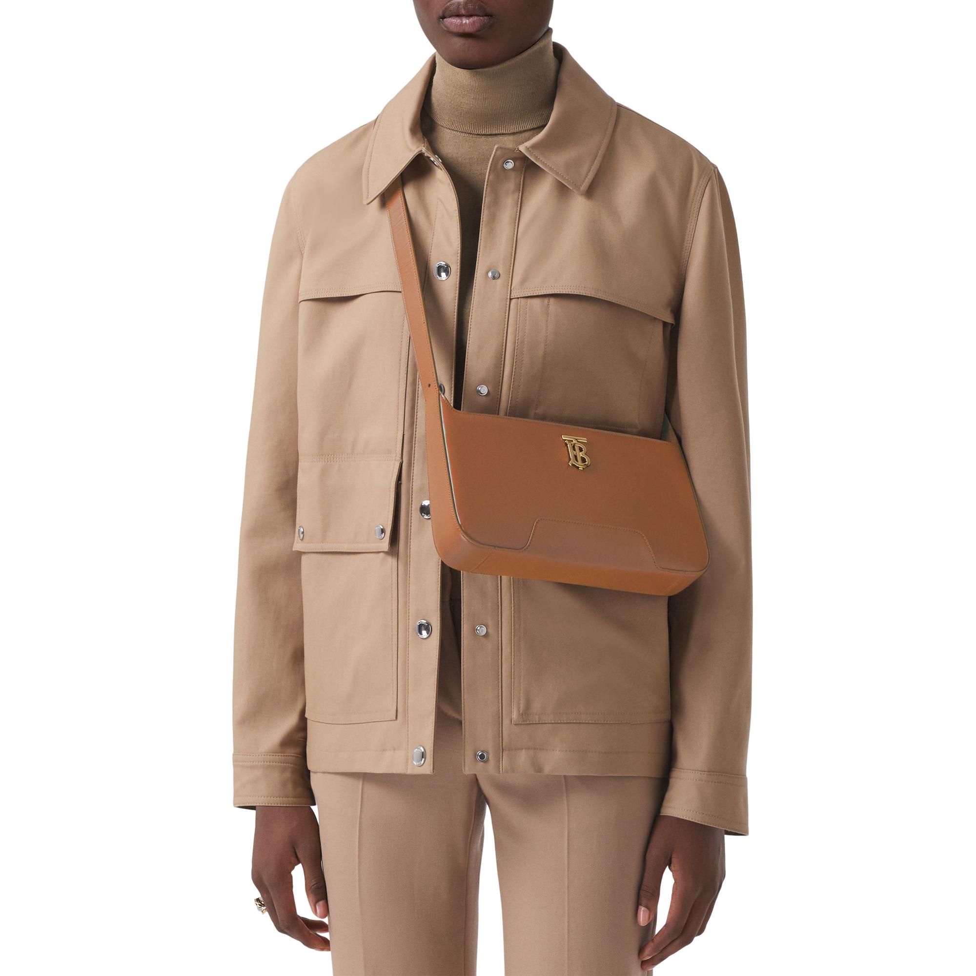 레더 TB 숄더 백