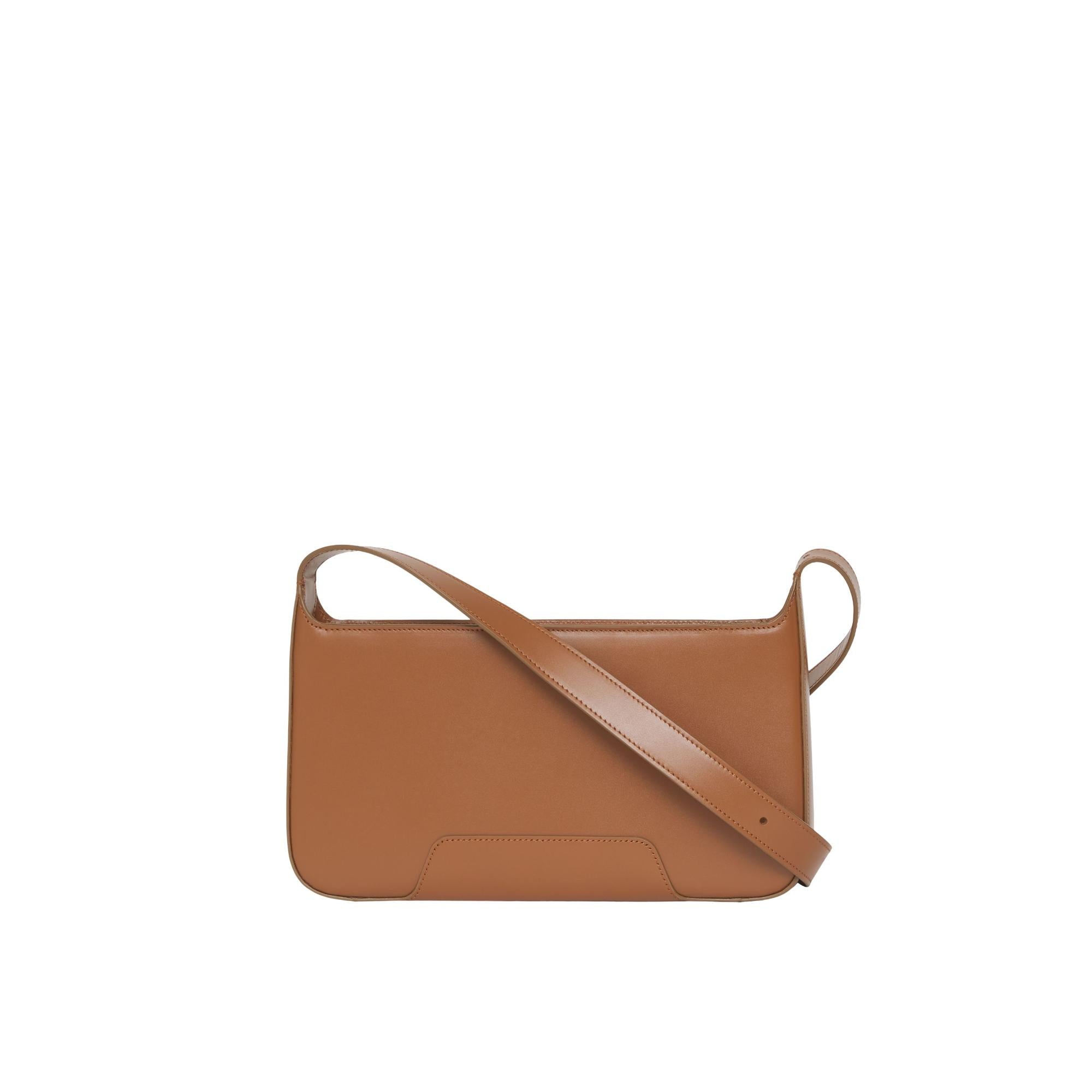 레더 TB 숄더 백