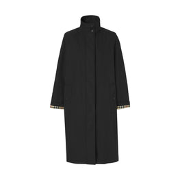 디태처블 후드 카 코트