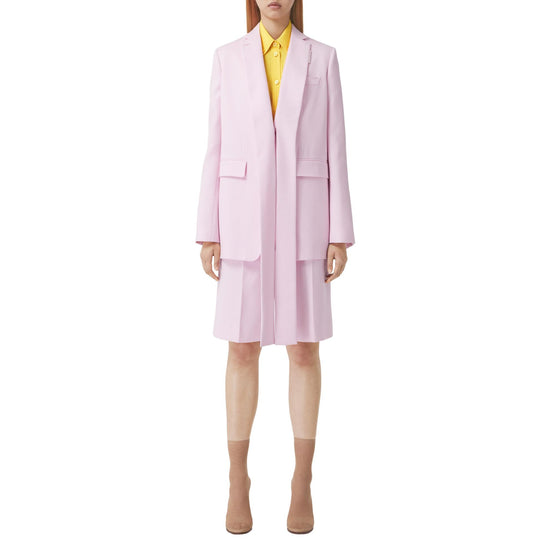 이그재저레이트 라펠 울 트윌 테일러드 재킷