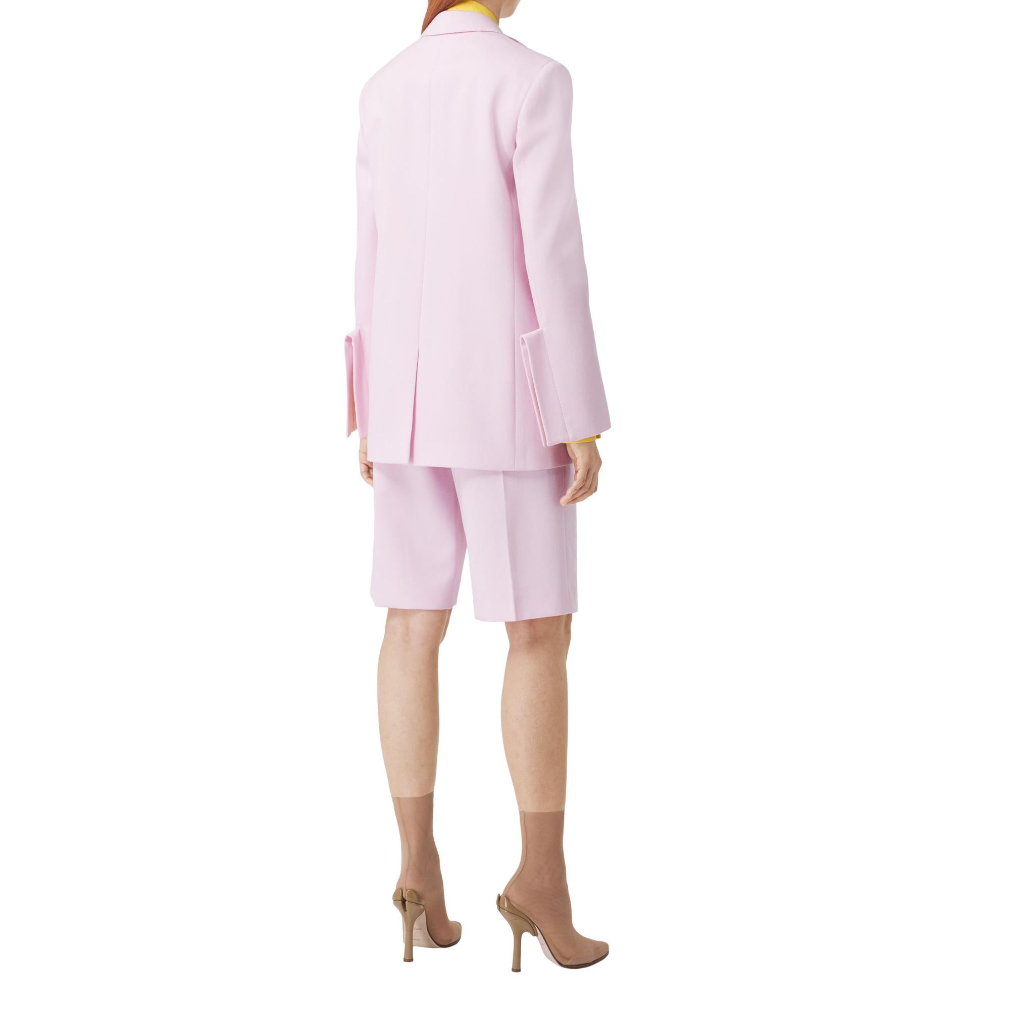 이그재저레이트 라펠 울 트윌 테일러드 재킷