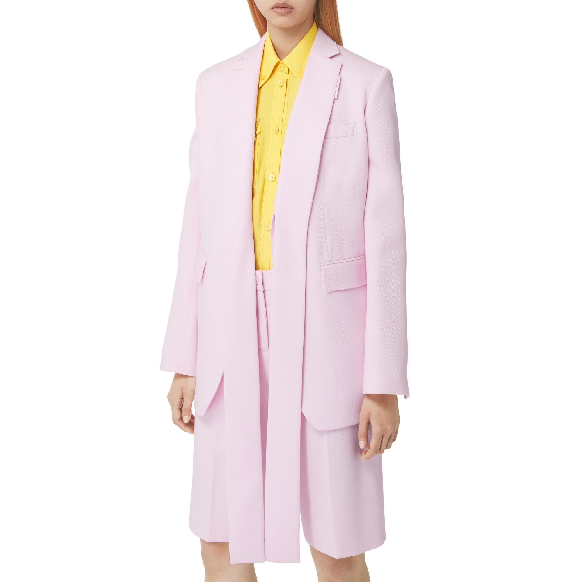 이그재저레이트 라펠 울 트윌 테일러드 재킷