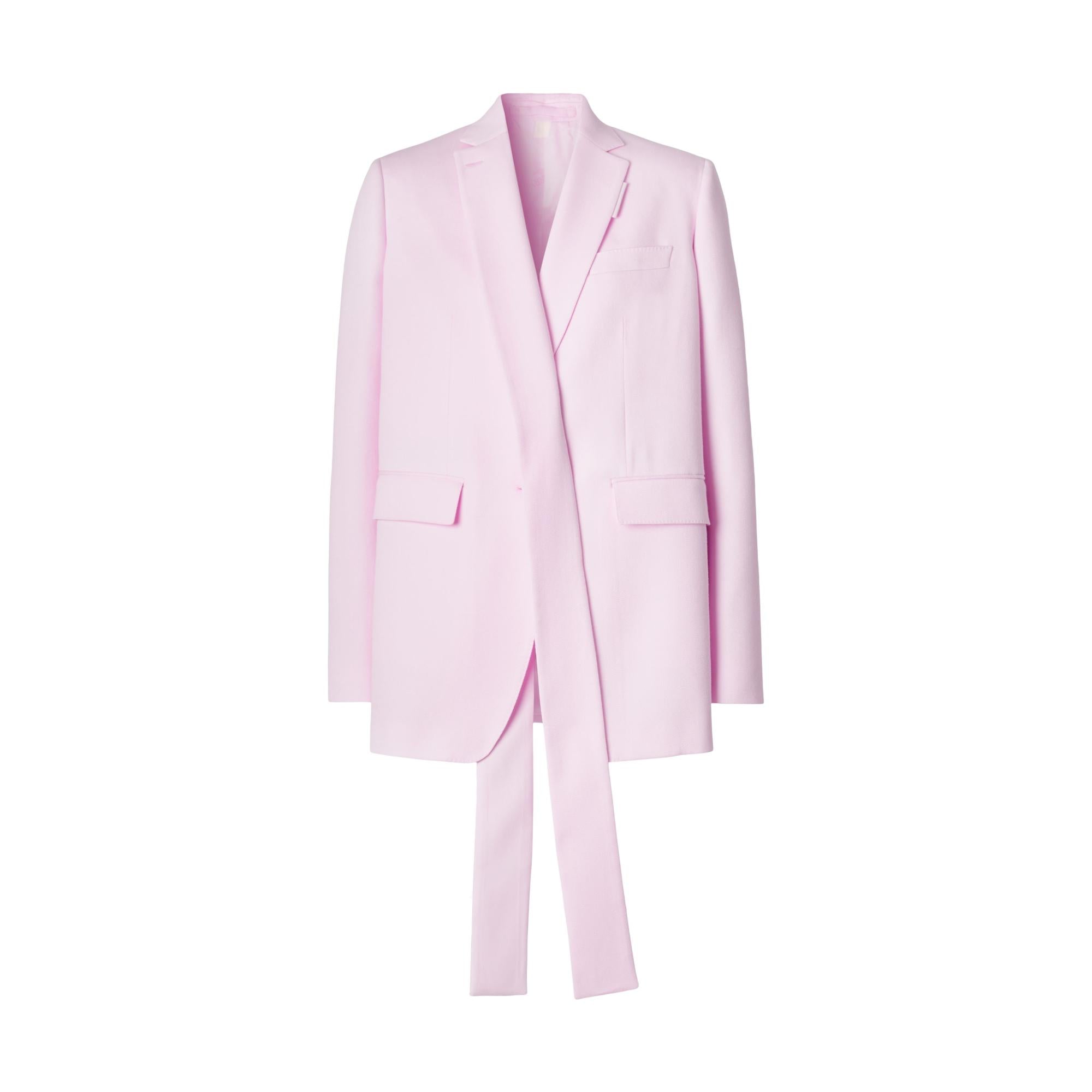 이그재저레이트 라펠 울 트윌 테일러드 재킷