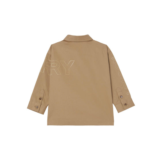 호스페리 프린트 코튼 셔츠