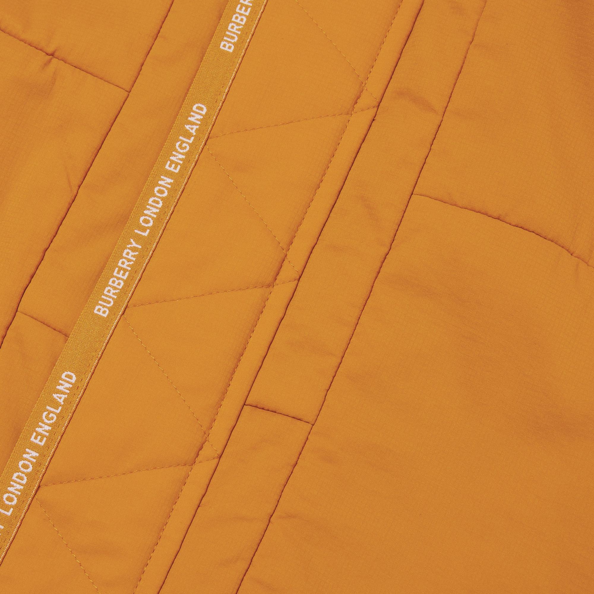 로고 테이프 나일론 후드 질레