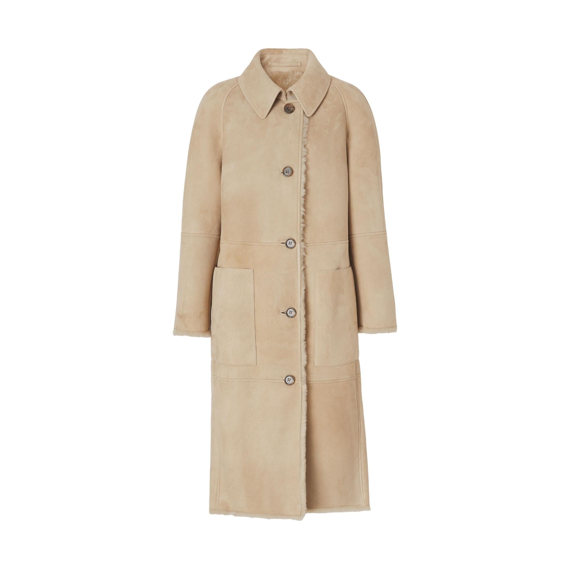 시얼링 싱글브레스트 코트