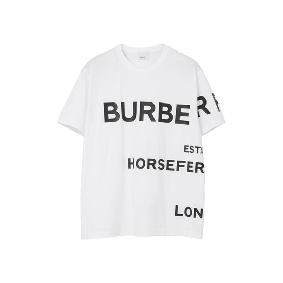 호스페리 프린트 코튼 오버사이즈 티셔츠