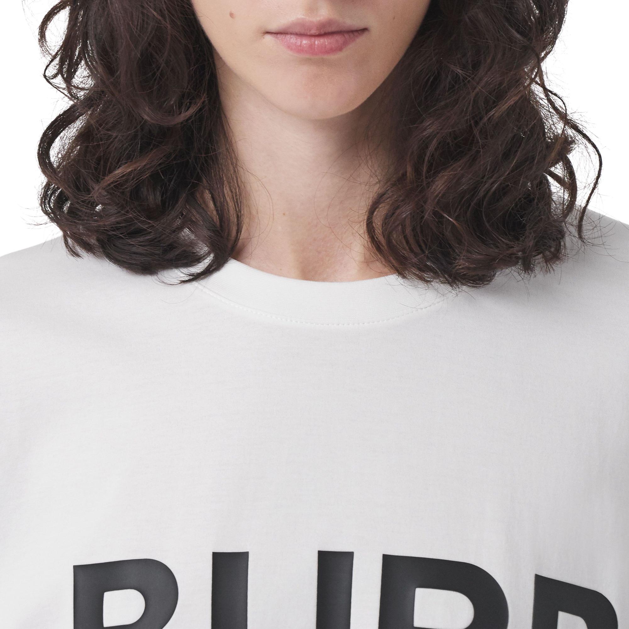 호스페리 프린트 코튼 오버사이즈 티셔츠