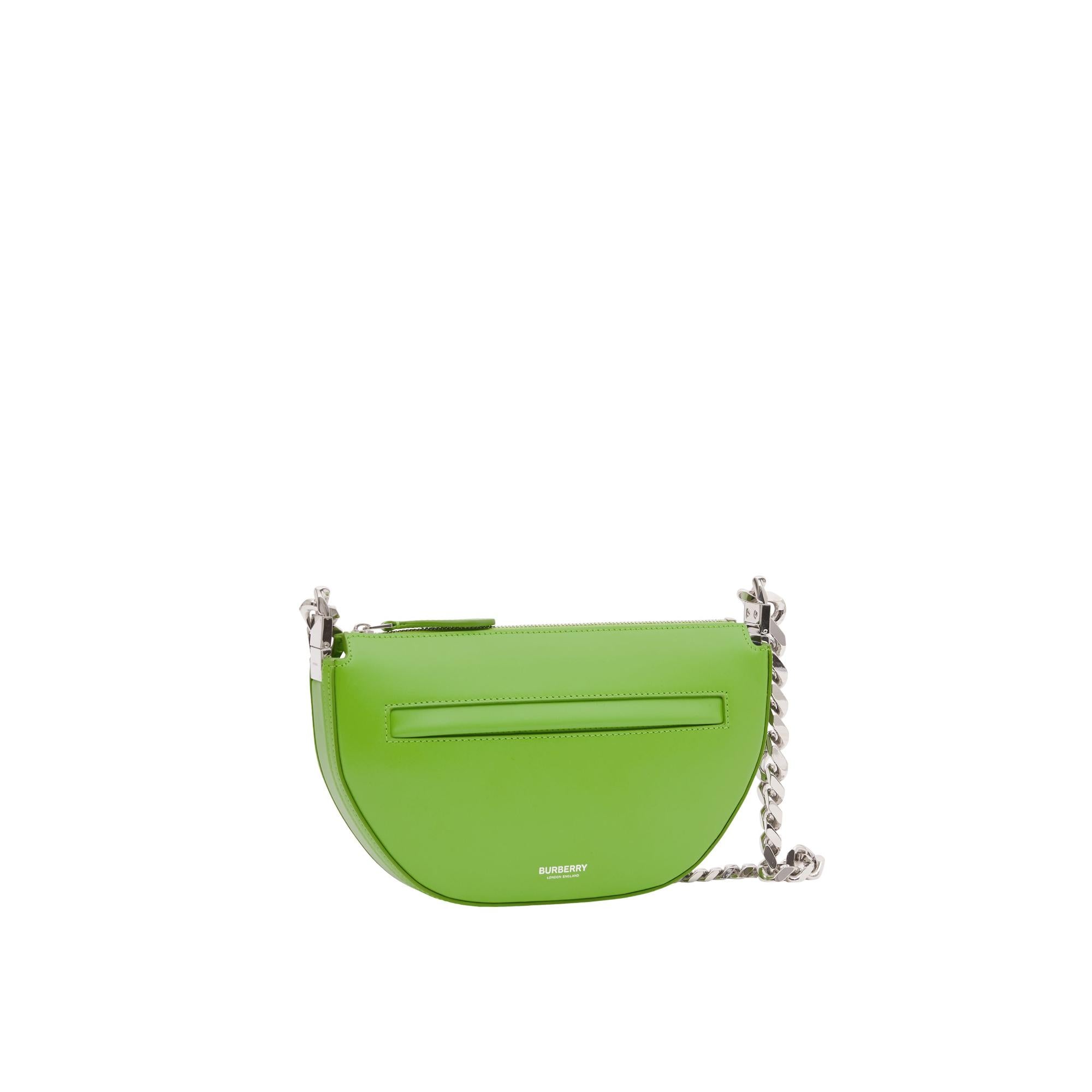 미니 레더 지퍼 올림피아 백