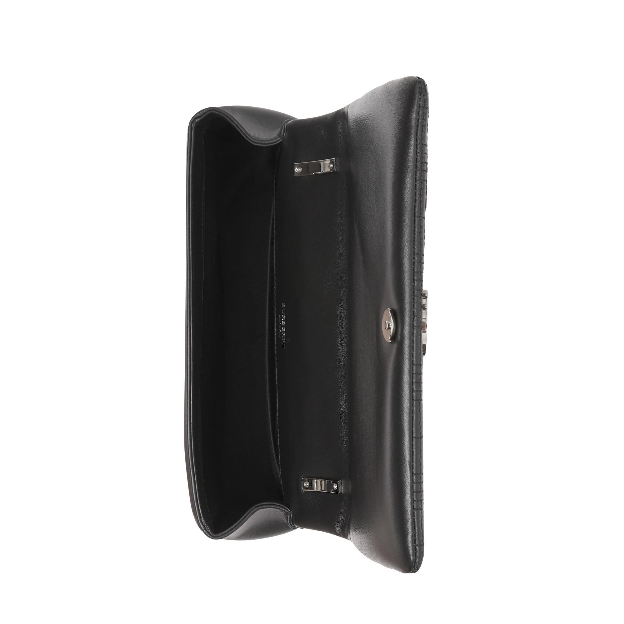 퀼팅 레더 스몰 롤라 백