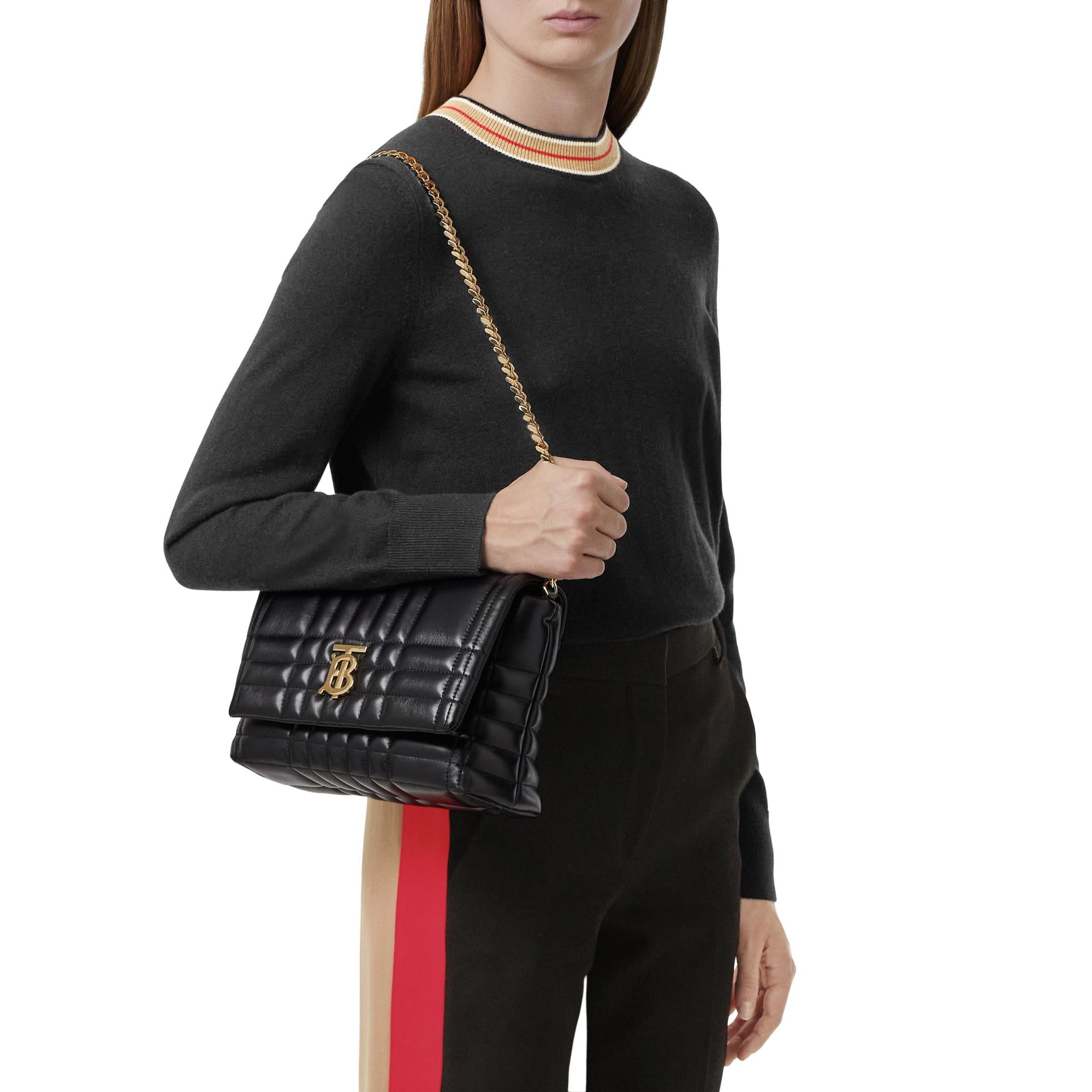 퀼팅 레더 스몰 롤라 사첼