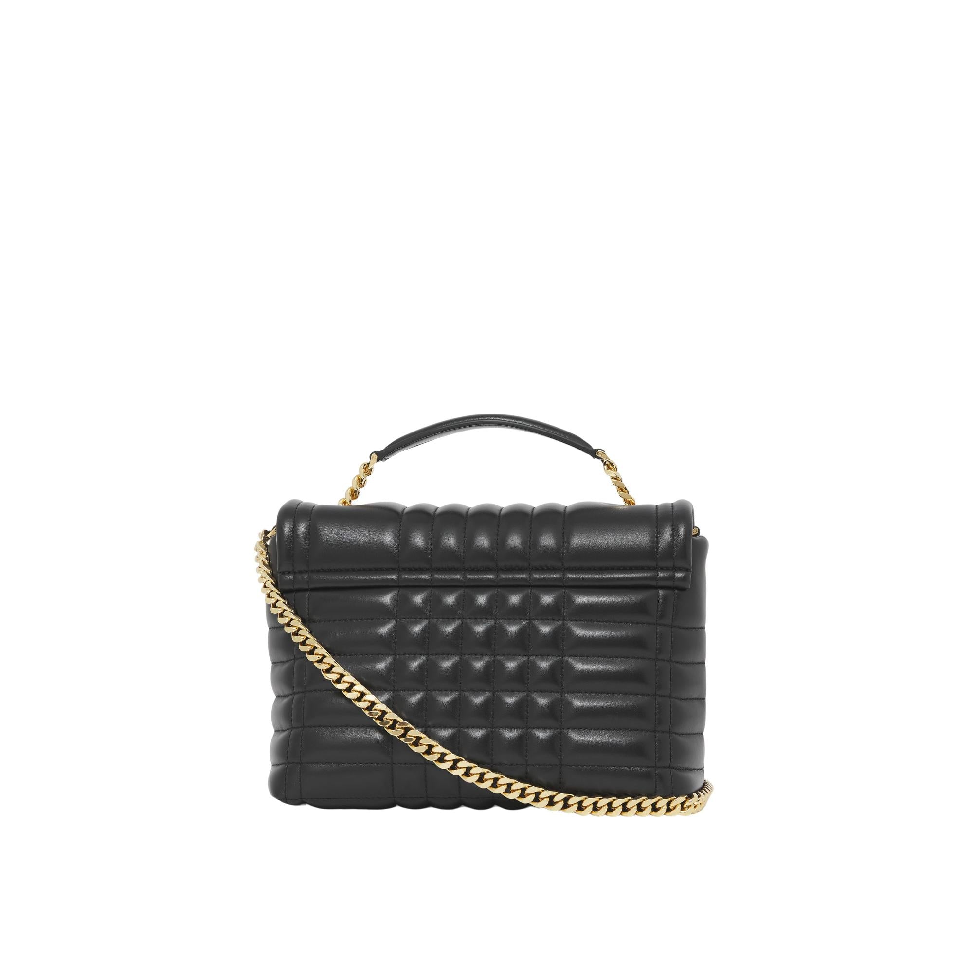 퀼팅 레더 스몰 롤라 사첼