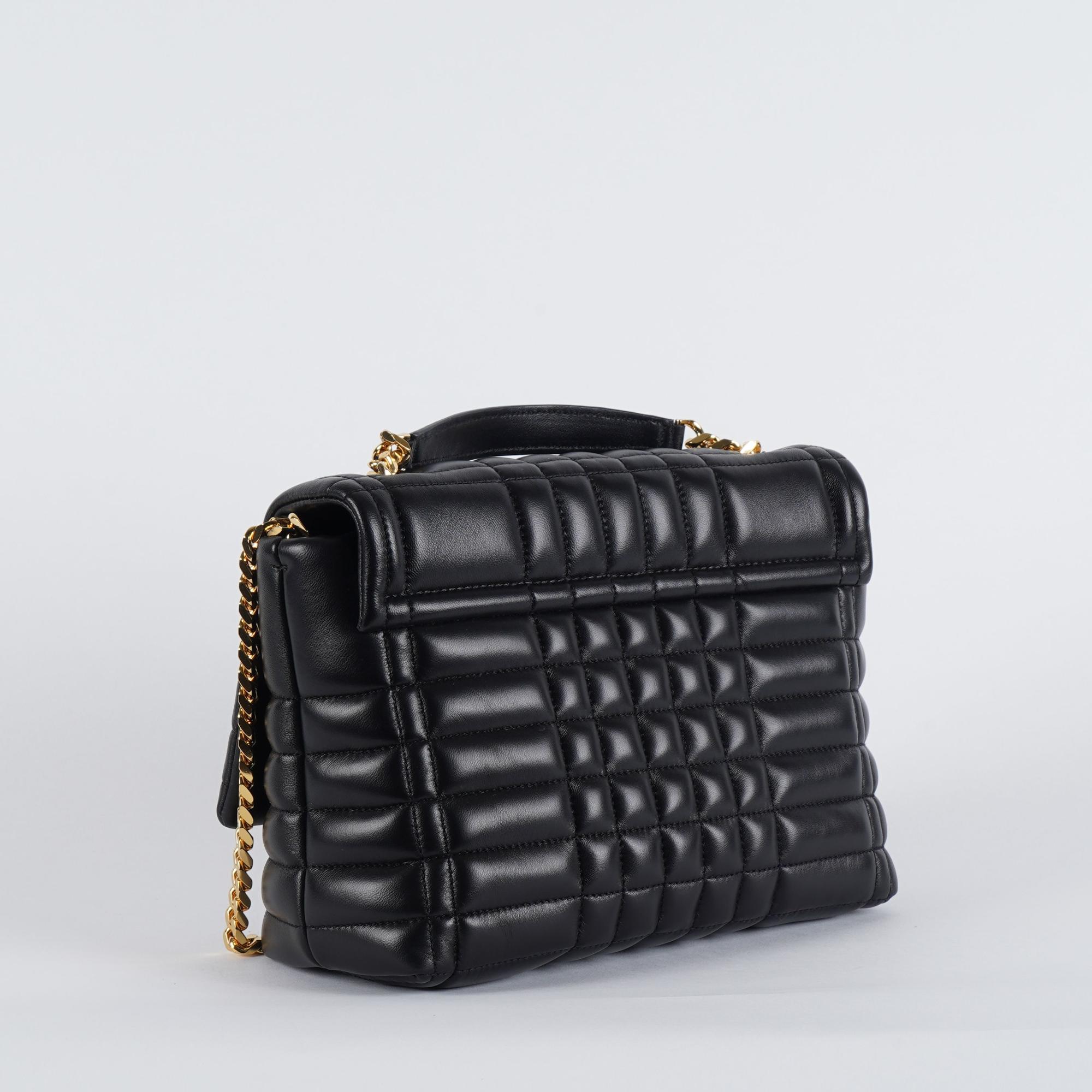 퀼팅 레더 스몰 롤라 사첼