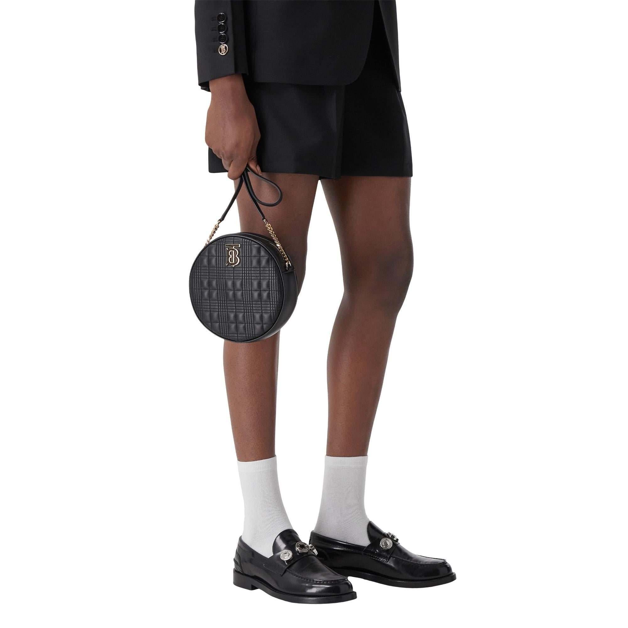 퀼팅 레더 루이스 백