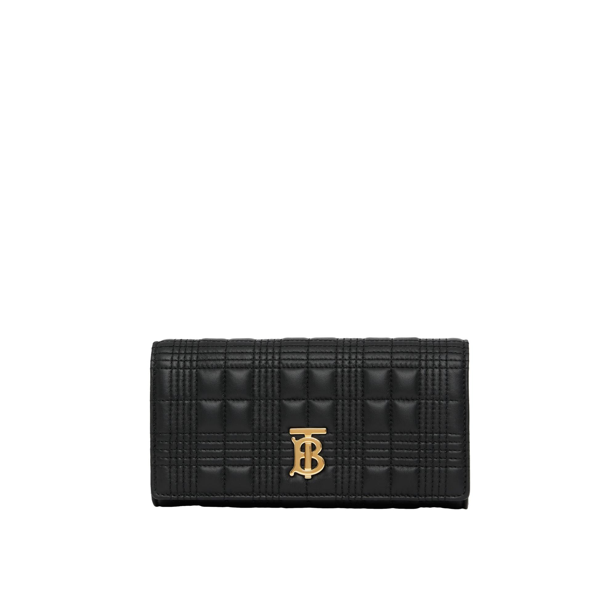 퀼팅 레더 롤라 장지갑