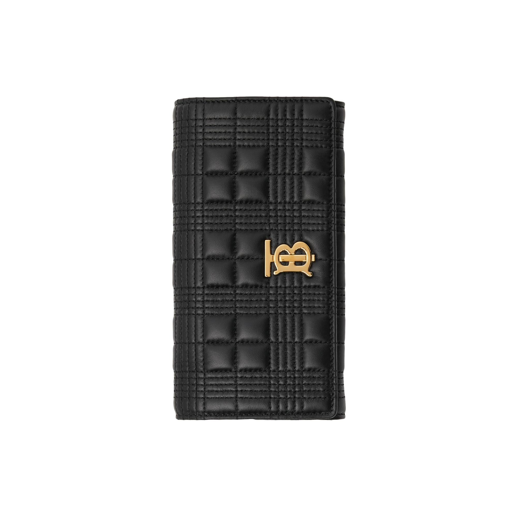 퀼팅 레더 롤라 장지갑