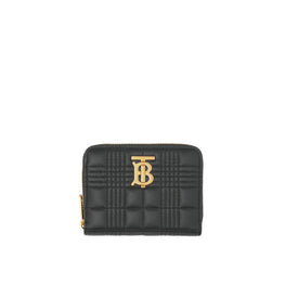 퀼팅 레더 롤라 지퍼 지갑