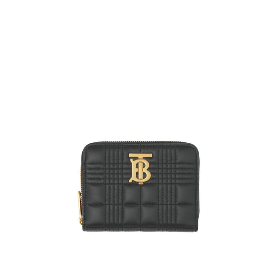 퀼팅 레더 롤라 지퍼 지갑