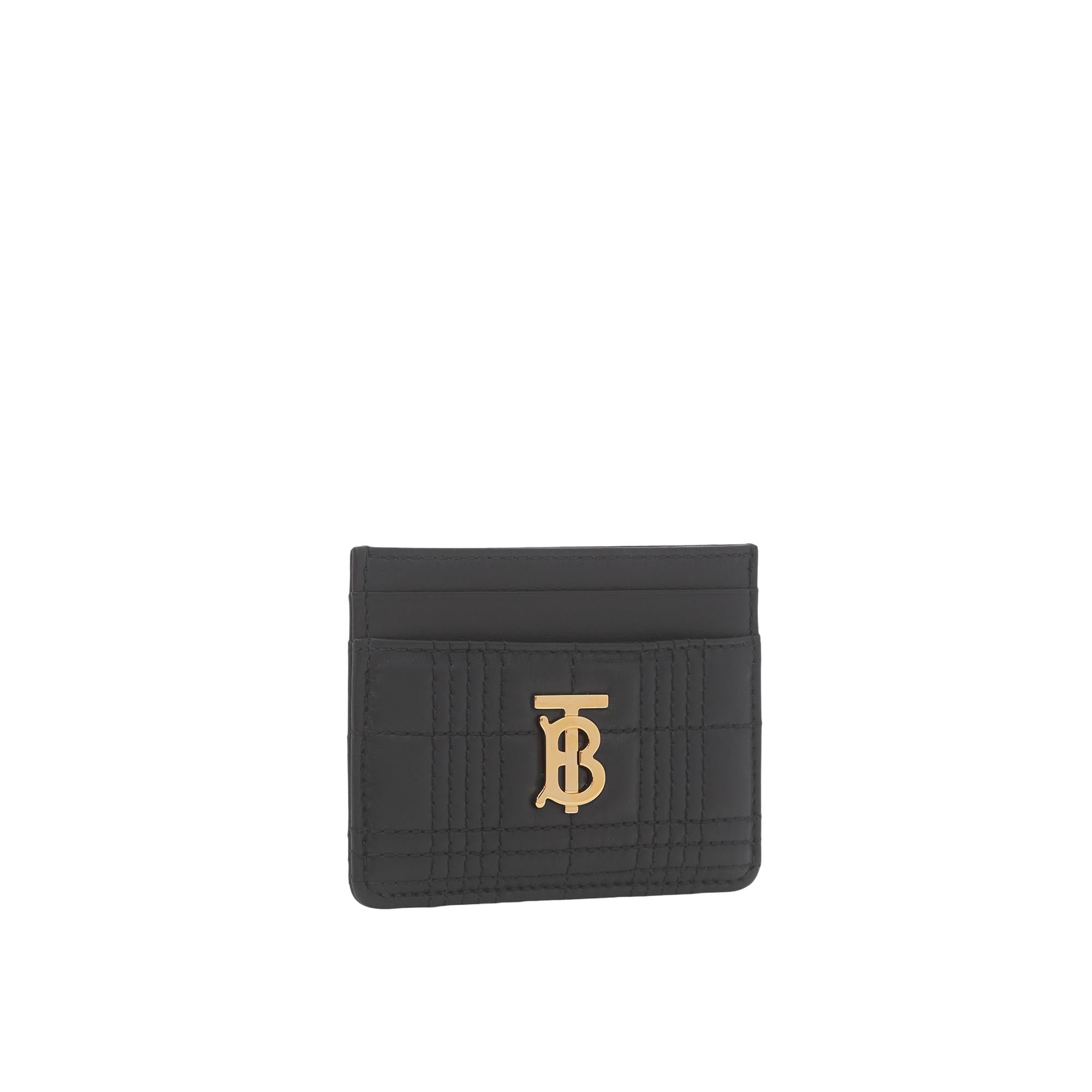 퀼팅 레더 롤라 카드 케이스