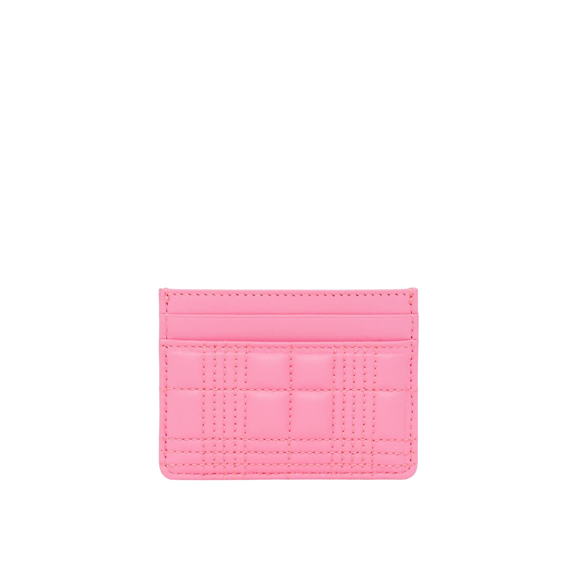 퀼팅 레더 롤라 카드 케이스