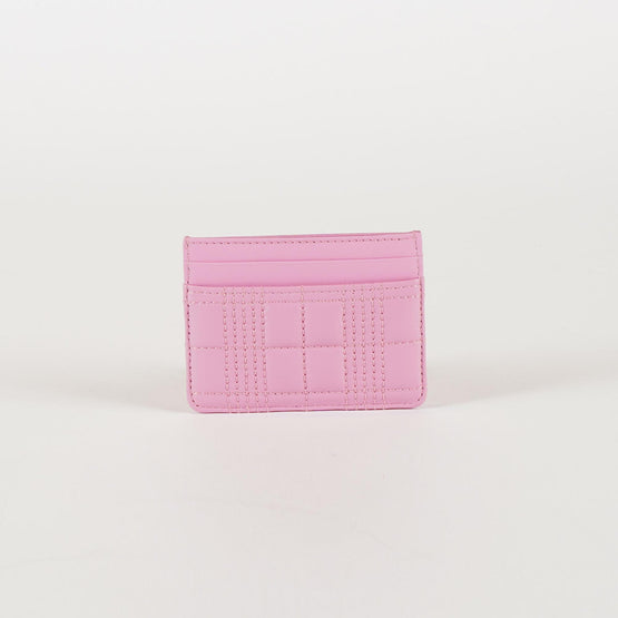 퀼팅 레더 롤라 카드 케이스