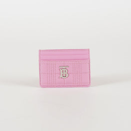 퀼팅 레더 롤라 카드 케이스