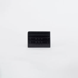 엠보싱 체크 가죽 카드 케이스