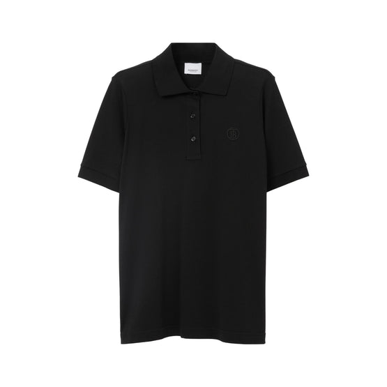 모노그램 코튼 피케 폴로셔츠