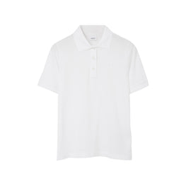 모노그램 모티프 코튼 폴로셔츠