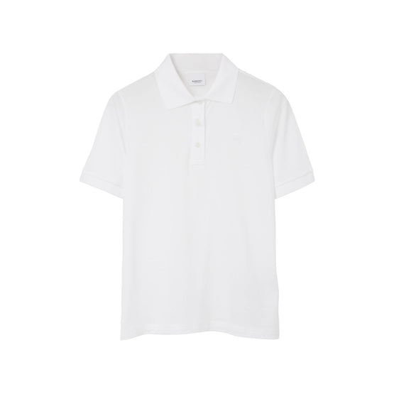 모노그램 모티프 코튼 폴로셔츠